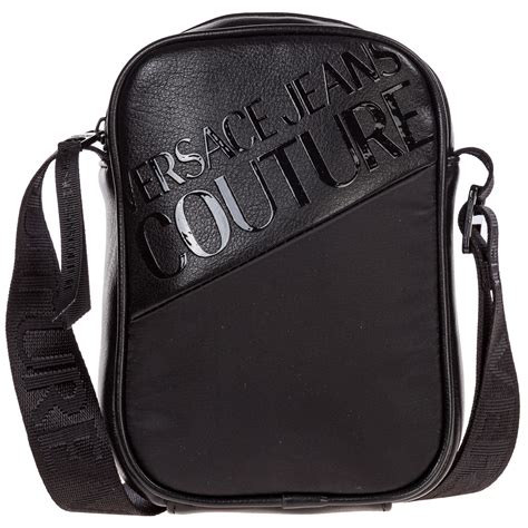 versace men crossbody bag|versace jeans shoulder bag men.